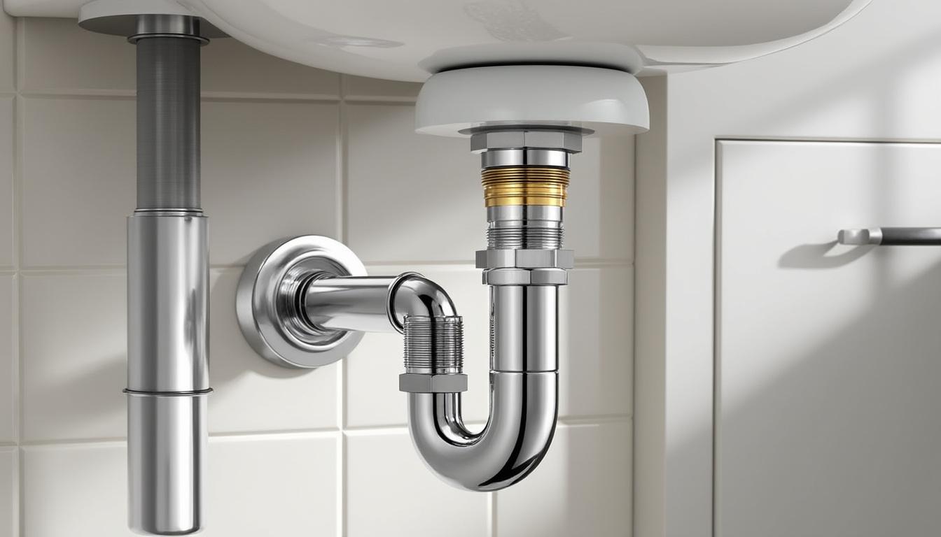 Quel est le rôle du siphon d’évier ? 2 découvrez le rôle essentiel du siphon d’évier dans votre cuisine et comment il empêche les mauvaises odeurs tout en facilitant l'évacuation de l'eau usée.